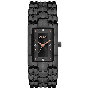 Relógio Euro Feminino Unique Preto - EU2035YZA/4P
