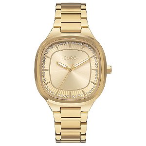 Relógio Euro Feminino Glitz Dourado - EU2036YWA/4D