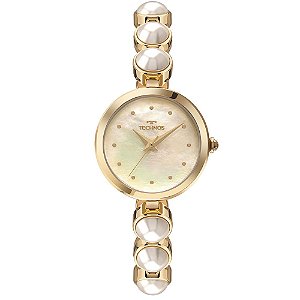 Relógio Technos Feminino Crystal Dourado - 2035NEJ/1X