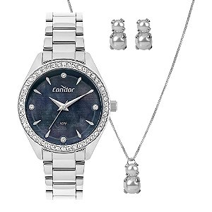 Kit Condor Feminino Elegante Prata - CO2036MYX/K4P