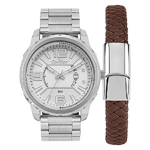 Kit Condor Masculino Speed Prata - CO2115NCC/K4K