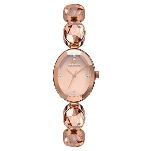 Relógio Technos Feminino Crystal Rosé 2036MTW/1J