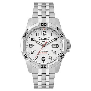 Relógio Mormaii Masculino Steel Basic Prata MO2317AD/1B