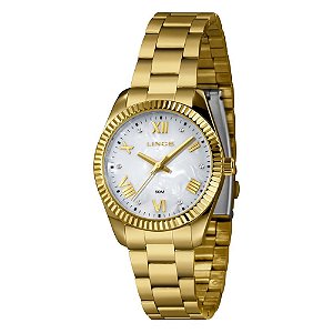 Relógio Lince Feminino Dourado LRGJ170L36 B3KX