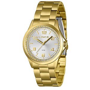 Relógio Lince Feminino Dourado LRGJ179L38 S2KX