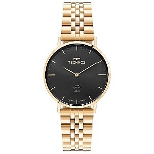 Relógio Technos Masculino Slim Dourado - 2025LUI/1P