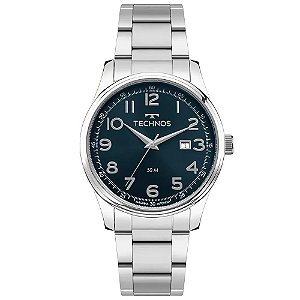 Relógio Technos Masculino Steel Prata - 2115UCH/1A