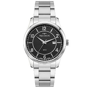 Relógio Technos Masculino Steel Prata - 2115UCJ/1P
