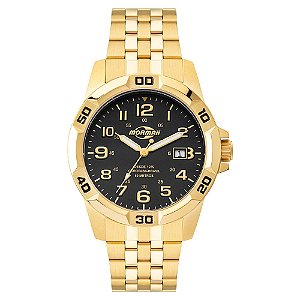 Relógio Mormaii Masculino Steel Dourado MO2317AE/1P