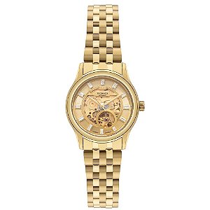 Relógio Technos Automático Feminino Skeleton 6T28AB/1X