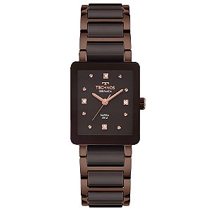 Relógio Technos Feminino Ceramic Sapphire 2035NFC/2M