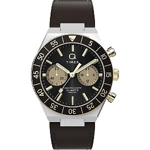 Relógio Timex Masculino Q Chronograph Continental TW2Y56000