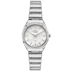 Relógio Technos Feminino St.moritz Prata - 2025LVC/1K