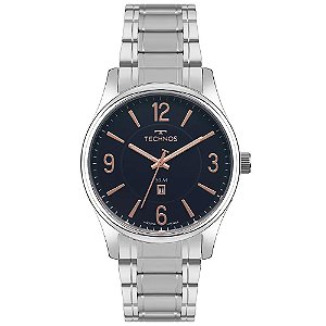 Relógio Technos Masculino Steel Prata – 2115TZC/1A