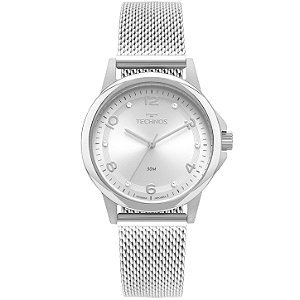 Relógio Technos Feminino Dress Prata - 2035NFT/1K