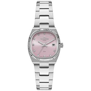 Relógio Technos Feminino Riviera Prata - GL12AA/1J
