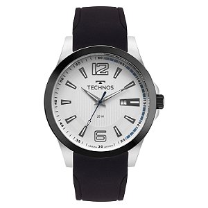 Relógio Technos Masculino Racer Prata - 2115KNW/1K 45mm