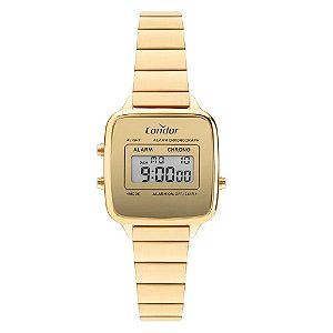 Relógio Condor Feminino Digital Dourado - COJHS512BAH/4D