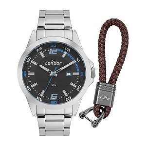 Kit Condor Masculino Drive Prata - CO2115NEB/K4K