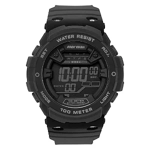 Relógio Mormaii Masculino Wave Preto - MO03500/8P