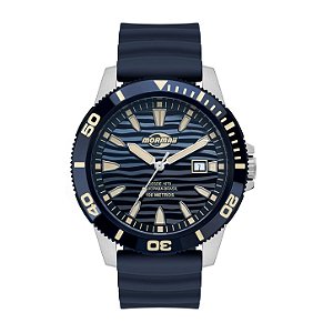 Relógio Mormaii Masculino Steel Basic Azul – MO2317AS/2A