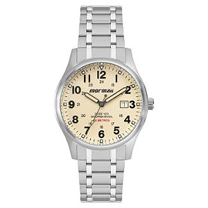 Relógio Mormaii Masculino Steel Basic Prata - MO2115BT/1X