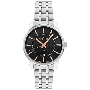 Relógio Technos Masculino Executive Prata - 2115UDO/1P