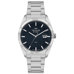 Relógio Technos Masculino Riviera Prata - 2317AH/1A