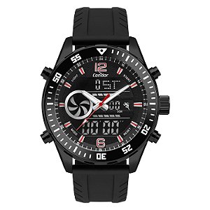 Relógio Condor Masculino Digital Preto - COBJ3709AC/5P