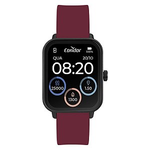 Relógio Smarts Feminino Condor Smart Preto - COSMART1AF/8N