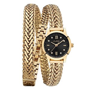 Relógio Euro Feminino Mini Lux Dourado - EU2035ZBE/5P