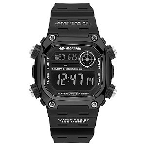 Relógio Mormaii Masculino Action Preto - M28800/8P