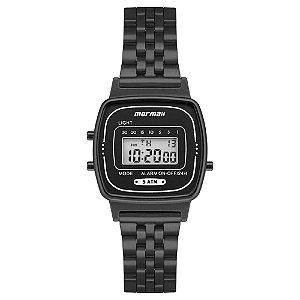 Relógio Mormaii Feminino Vintage Preto - MO13722FB/7P
