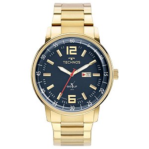Relógio Technos Masculino Golf Dourado - 2115MWD/1A