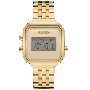 Relógio Euro Feminino Ff Glam Dourado - EUJHS06BAB/4D