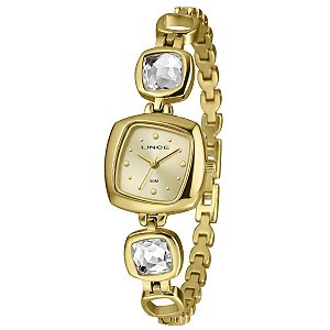 Relógio Lince Feminino Dourado – LQGH314L23-C1KX