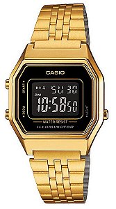 Relógio Casio Feminino Vintage LA680WGA-1BDF