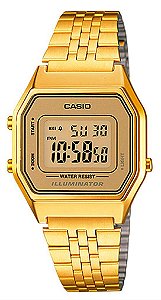 RELÓGIO CASIO FEMININO LA680WGA-9DF.