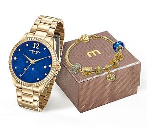 Relógio Mondaine Feminino 99129LPMKDE3K2 + Pulseira