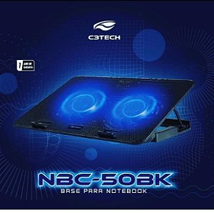 SUPORTE NOTEBOOK GAMER 17,3 NBC-100BK C3TECH