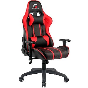 CADEIRA GAMER FORTREK BLACK HAWK PRETO/VERMELHA