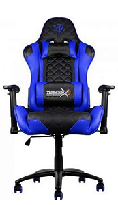 CADEIRA GAMER THUNDERX3 TGC12 PRETA/AZUL