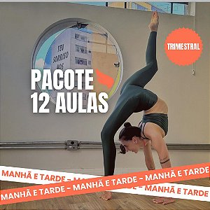 PLANO DE 12 AULAS - MANHÃ E TARDE