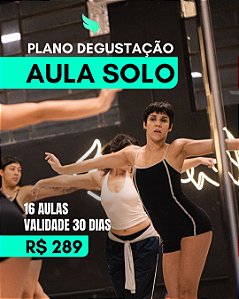 Plano Degustação - Aulas Solo - 16 Aulas