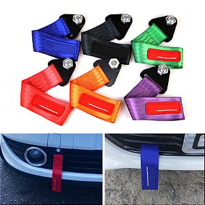 Tow Strap Hook Cinta Para Reboque Fita Esportiva Engate