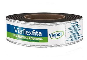 manta viaflex auto adesiva aluminio 05cm x 10mt viapol