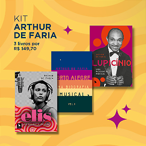 KIT ARTHUR DE FARIA (com 3 livros)