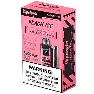 Pod Descartável VAPENGIN - Peach Ice - 5500PUFFS