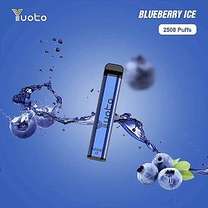 Pod Descartável YUOTO - Blueberry Ice - 2500PUFFS