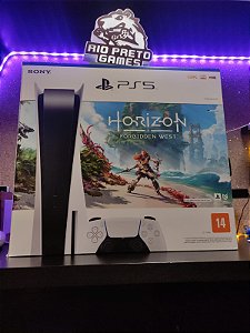 Playstation 5 - Horizon Forbidden West Edition - 825 GB SSD Standard Versão com Disco NOVO